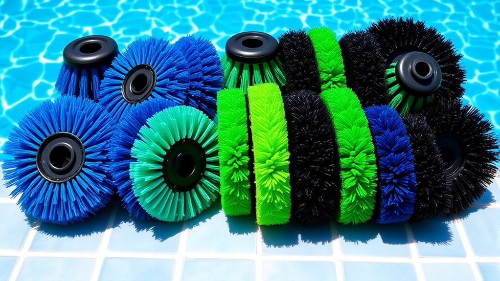 Repair and maintenance kit parts for pool cleaner service benches