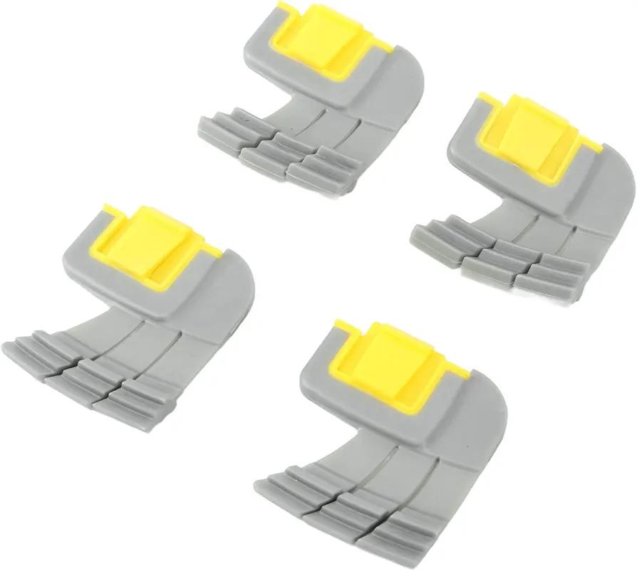 Cyclonic scrubbing brush set for MX6 and MX8 pool cleaners