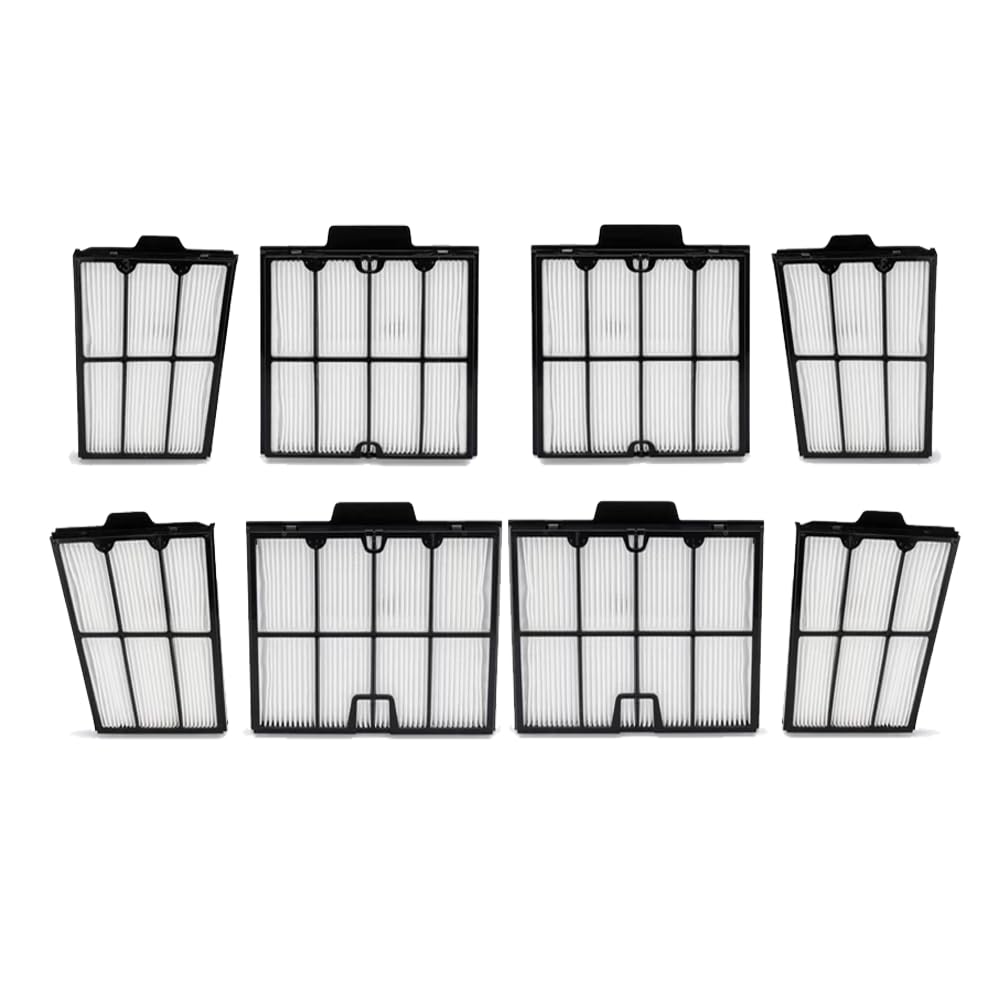 Pleated filter panel sets for Dolphin robotic pool cleaners