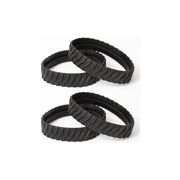 Drive belt and track sets matched by cleaner model